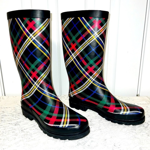 Sugar Shoes - Sugar Raffle Women's Waterproof Rain Boots Sz.9